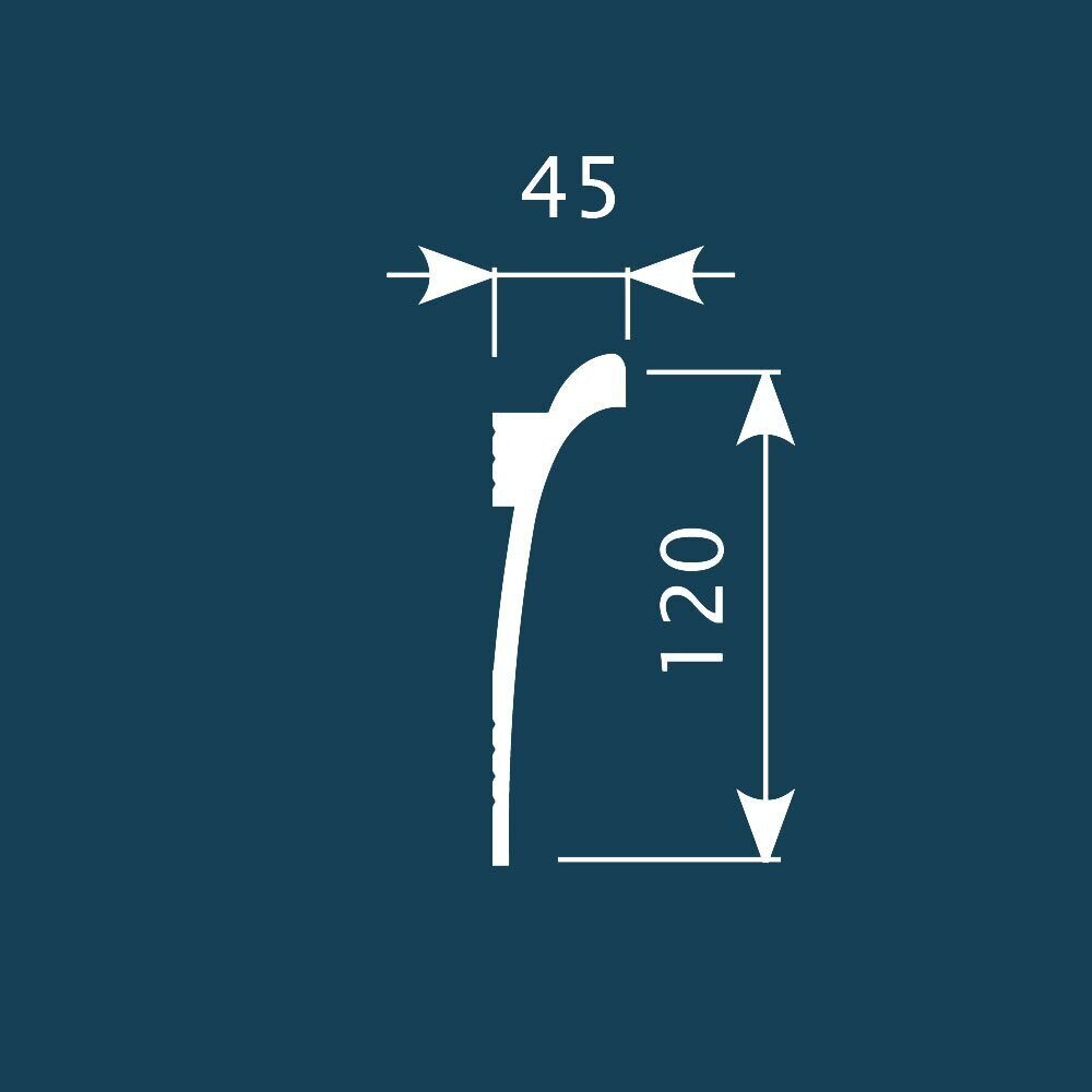 Карнизы потолочные KX003_1 на сайте OboiVkus.by
