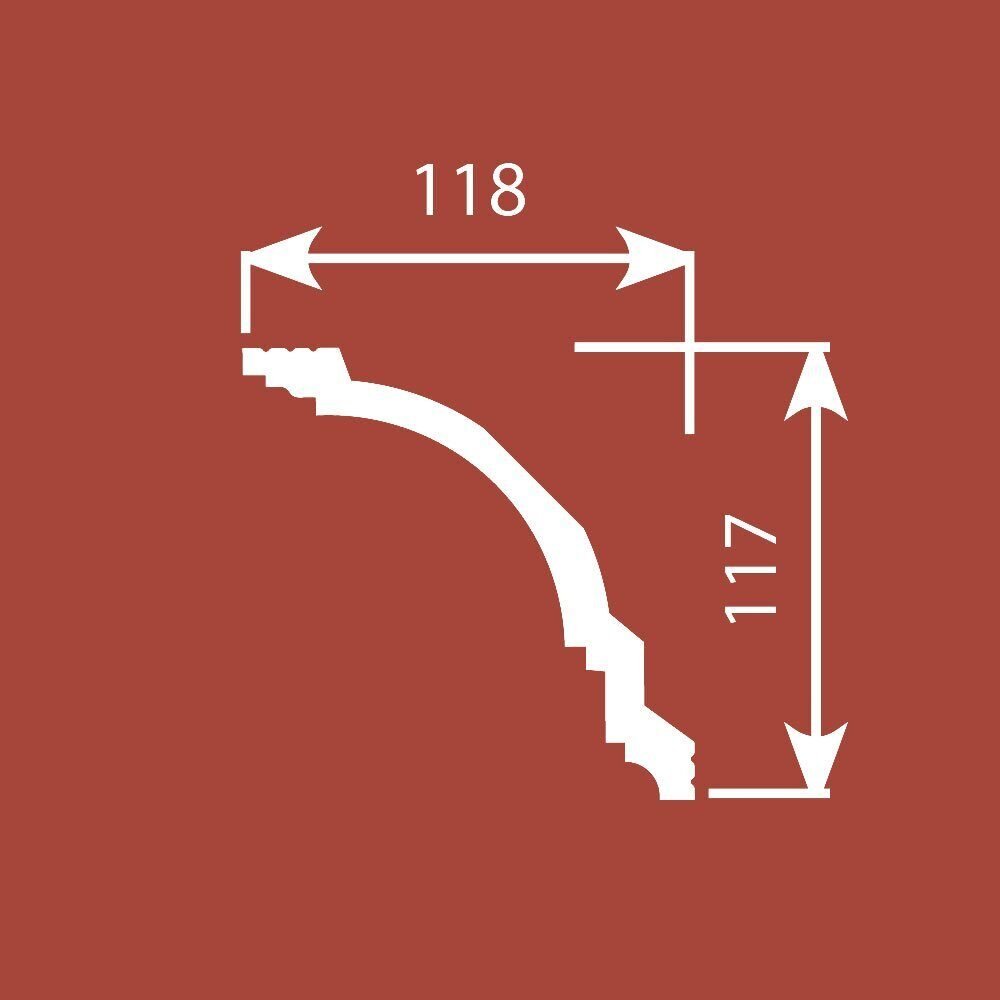Карнизы потолочные KX004_1 на сайте OboiVkus.by