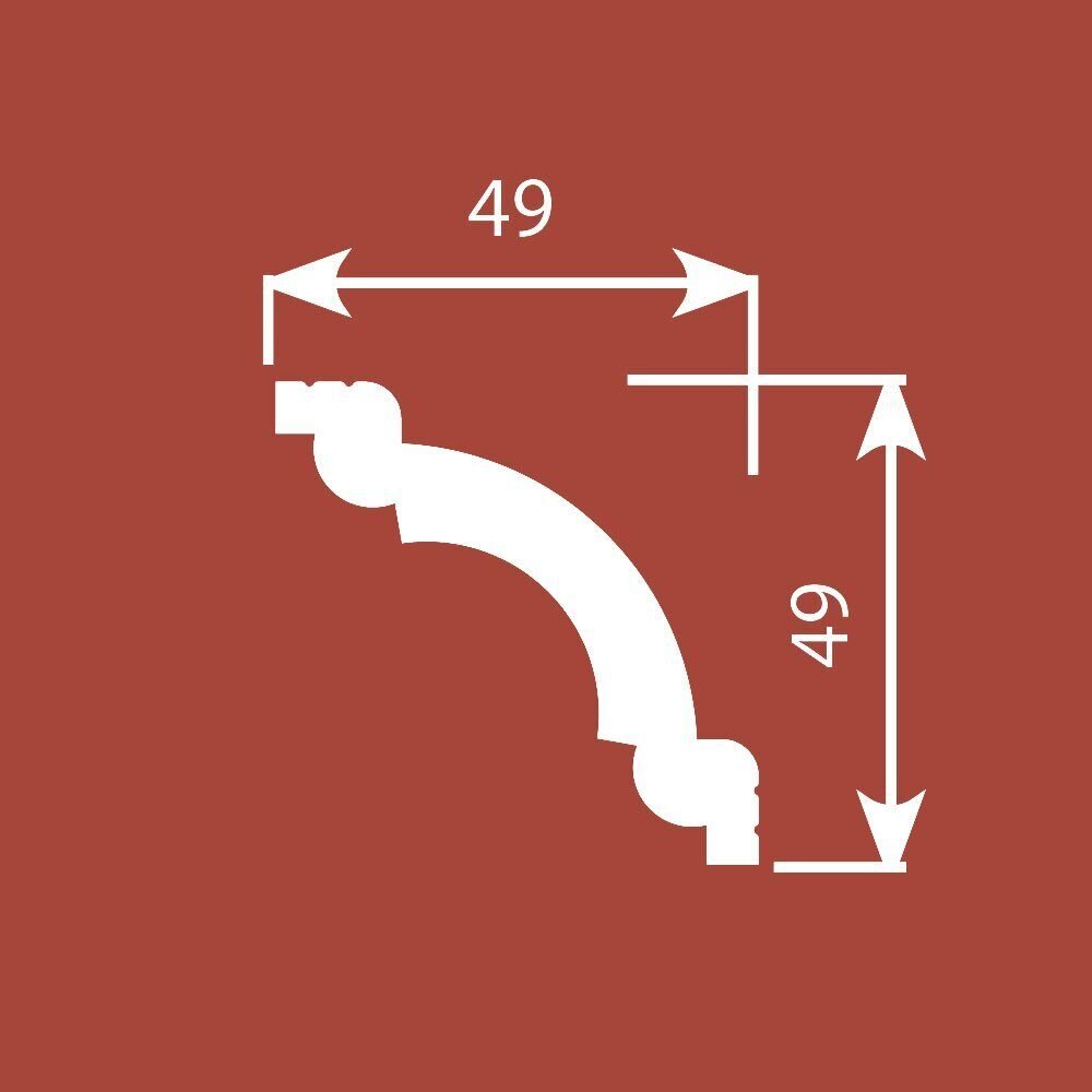 Карнизы потолочные KX008_1 на сайте OboiVkus.by