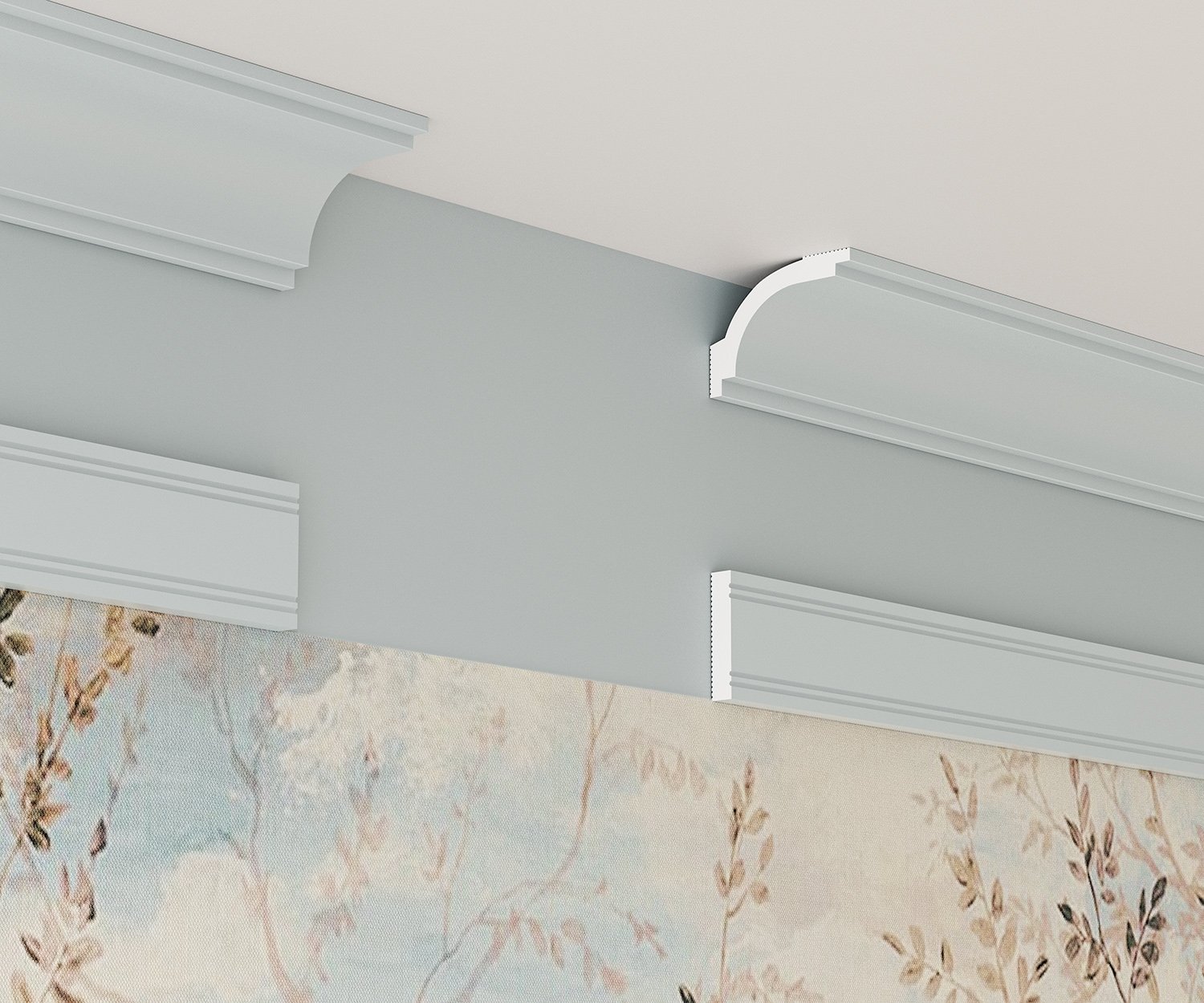 Карнизы потолочные KX048_2 на сайте OboiVkus.by