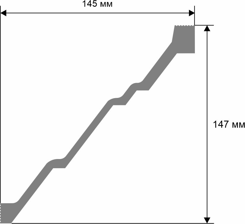 Карнизы потолочные KX055_1 на сайте OboiVkus.by