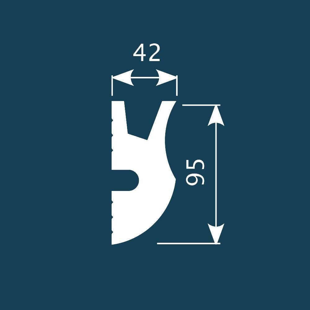 Карнизы потолочные KX026_1 на сайте OboiVkus.by