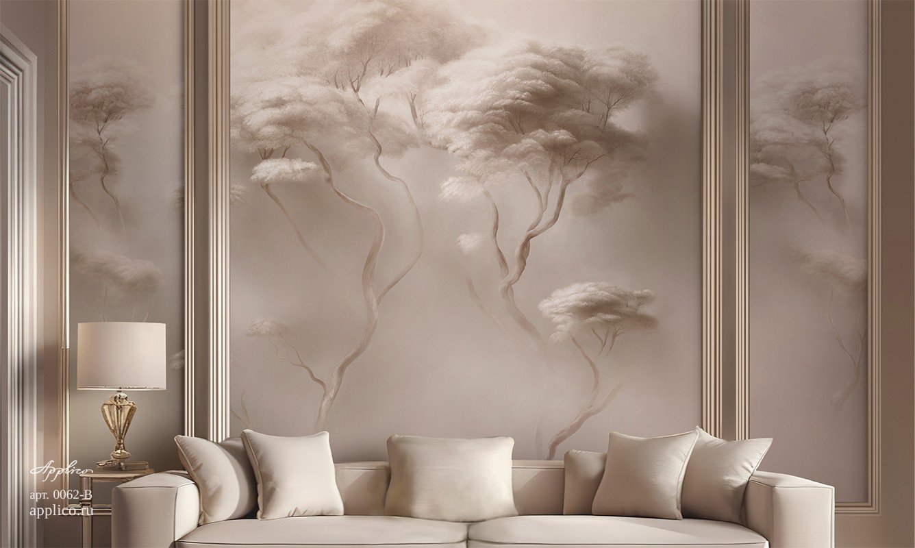 Фотообои и панно Деревья в облаках OP 0062-B_1 на сайте OboiVkus.by