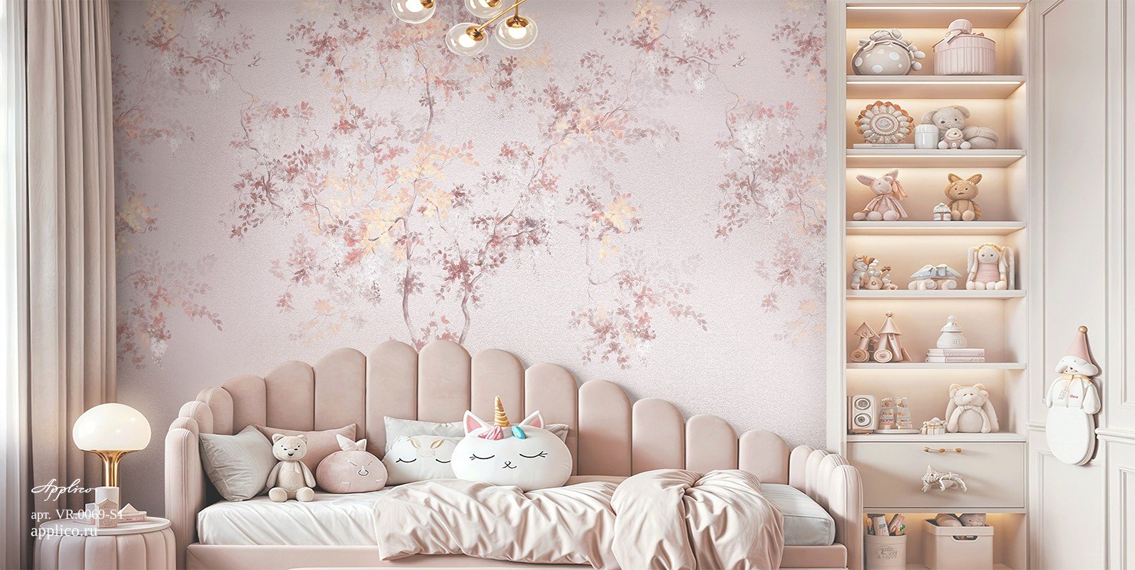 Фотообои и панно Цветение OP VR.0069-S1_1 на сайте OboiVkus.by