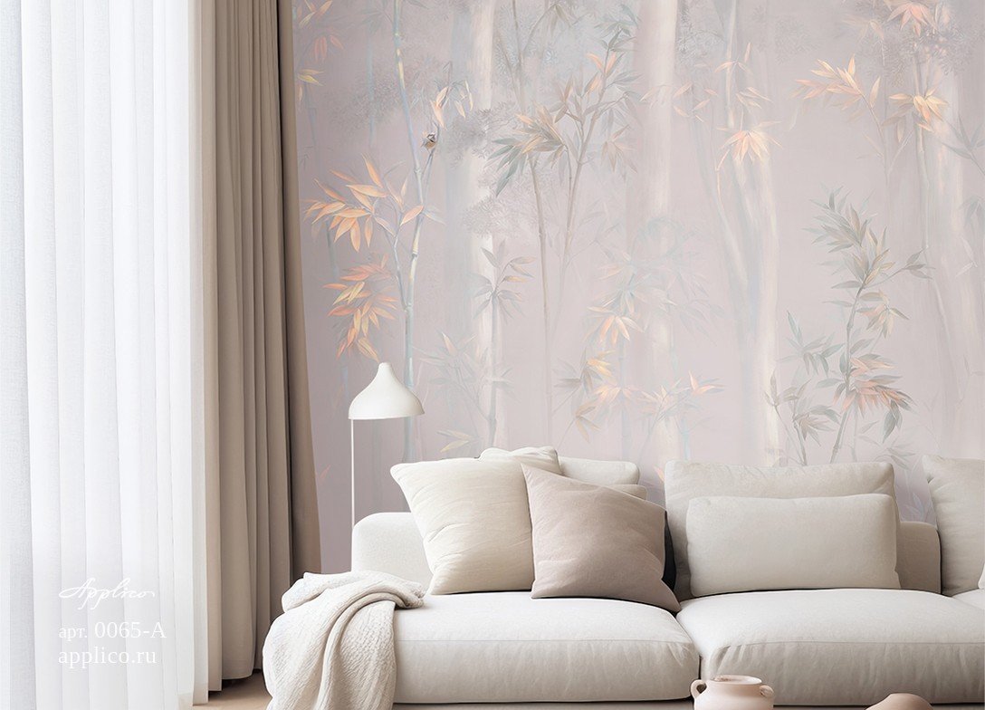 Фотообои и панно Бамбуковая роща OP 0065-A_1 на сайте OboiVkus.by