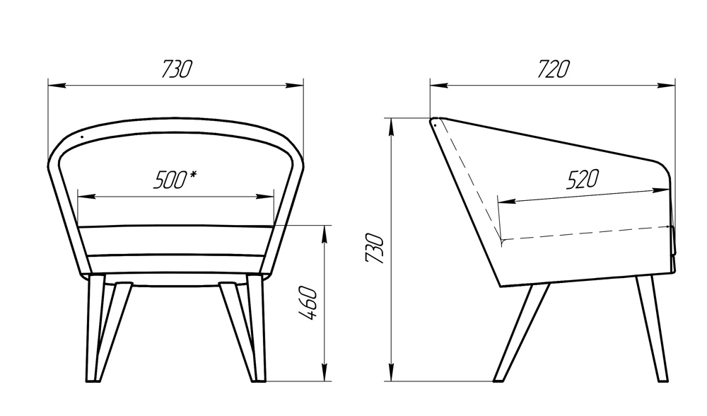 Кресла Тиана: кресло с подлокотниками_9 на сайте OboiVkus.by