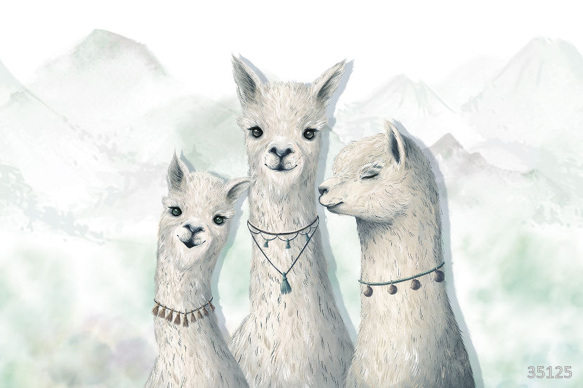 Фрески 35125 (Little Friends 2)_0 на сайте OboiVkus.by