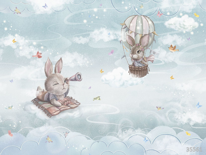 Фрески 35561 (Little Friends 2)_0 на сайте OboiVkus.by