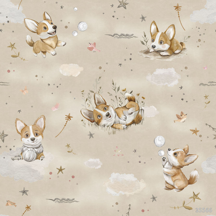 Фрески 35566 (Little Friends 2)_0 на сайте OboiVkus.by