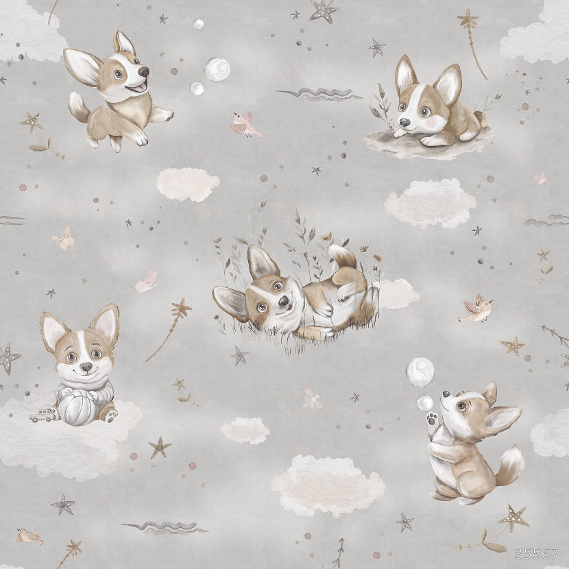 Фрески 35567 (Little Friends 2)_0 на сайте OboiVkus.by