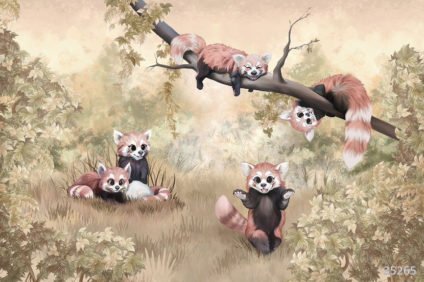 Фрески 35265 (Little Friends 2)_0 на сайте OboiVkus.by