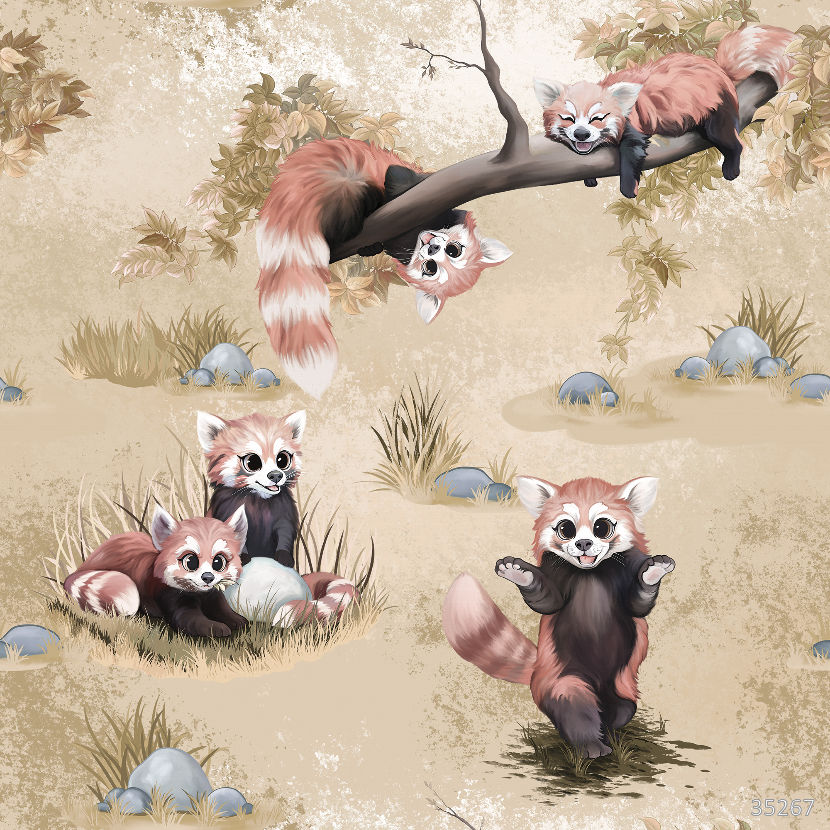 Фрески 35267 (Little Friends 2)_0 на сайте OboiVkus.by