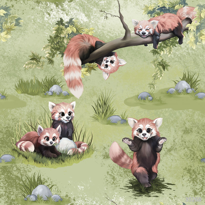 Фрески 35268 (Little Friends 2)_0 на сайте OboiVkus.by