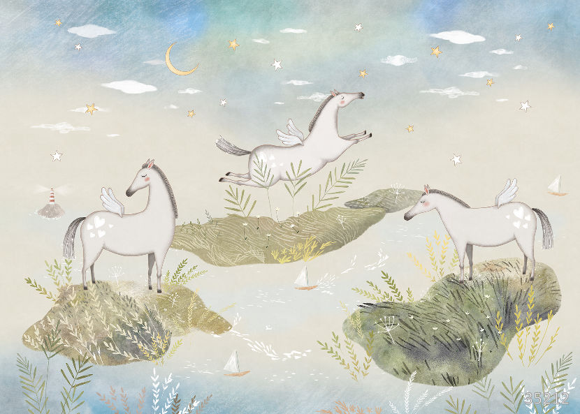 Фрески 35212 (Little Friends 2)_0 на сайте OboiVkus.by