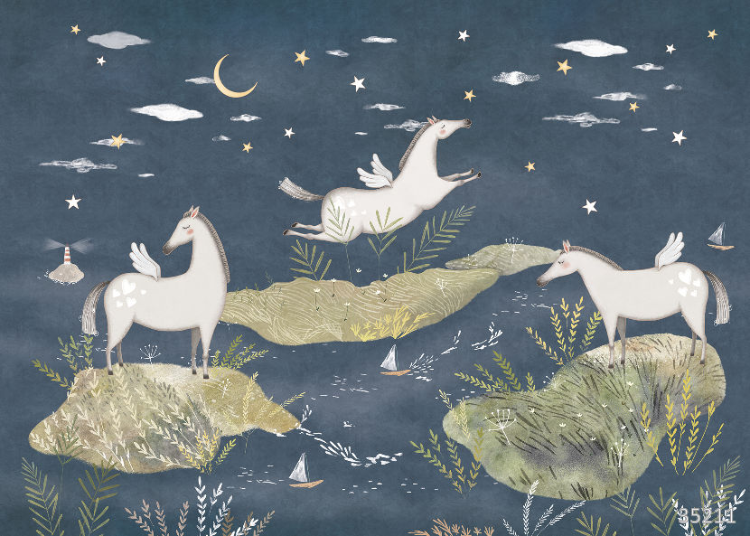 Фрески 35211 (Little Friends 2)_0 на сайте OboiVkus.by