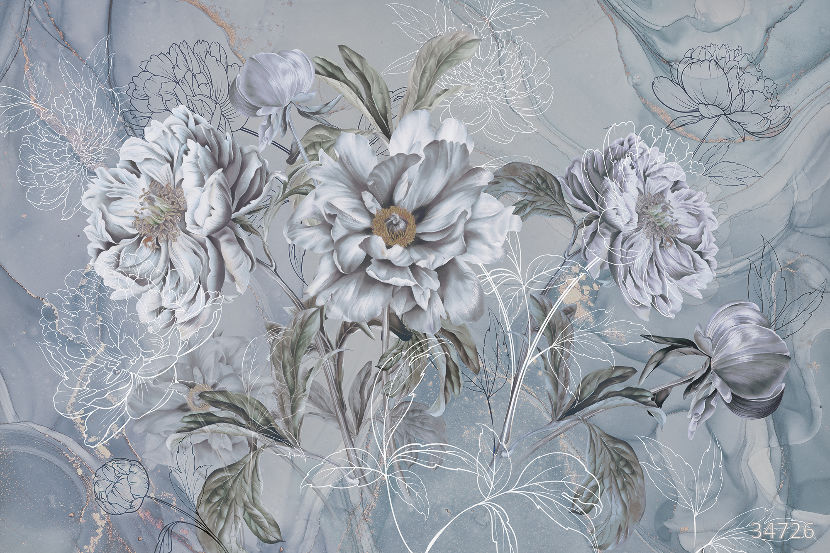 Фрески 34726 (Flower Dreams 2)_0 на сайте OboiVkus.by