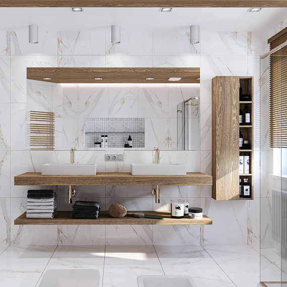 Керамогранит и плитка AB1144G Regal Carrara 60*120_15 на сайте OboiVkus.by