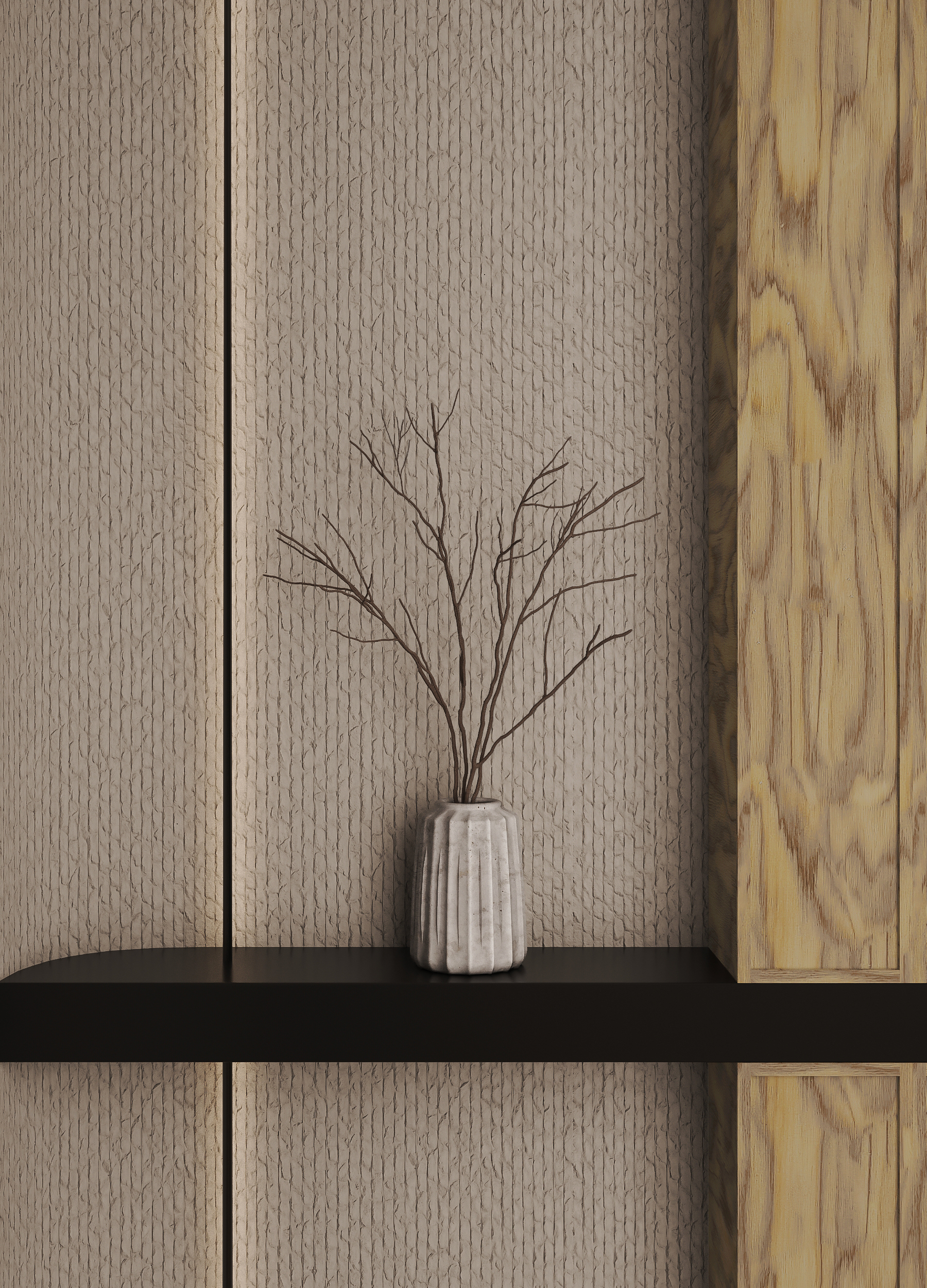 Гибкий камень D1007 Striped Stone_2 на сайте OboiVkus.by